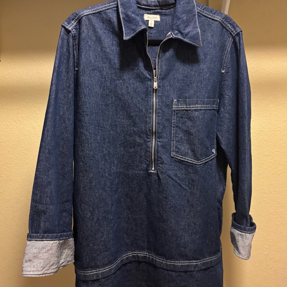 Denim Long Sleeve Dress